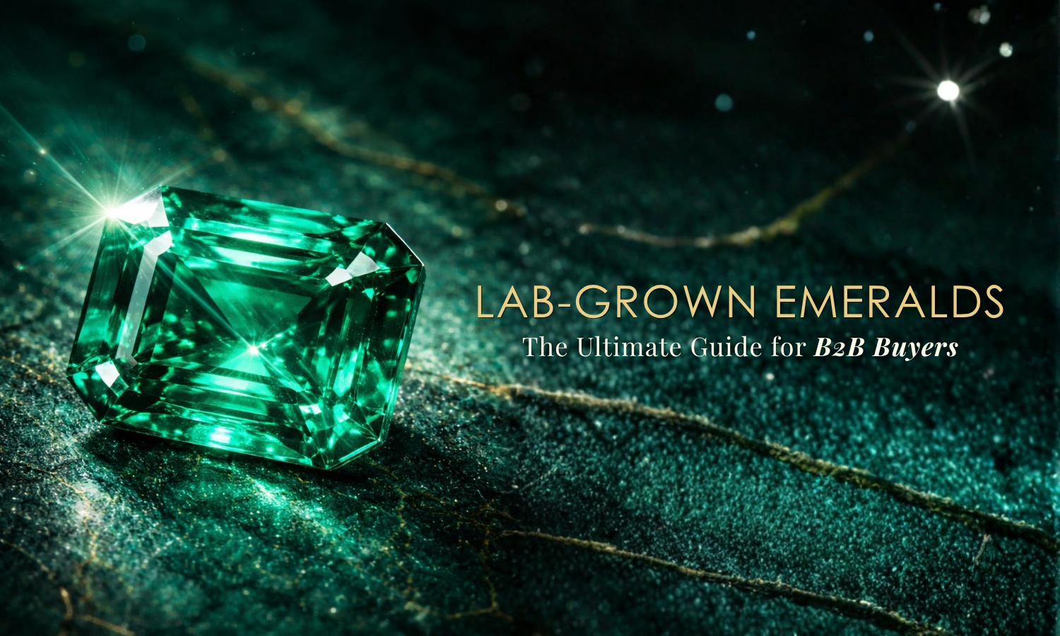 Lab Grown Emerald: Complete Guide to Pricing, Quality, and Wholesale Supply for B2B Buyers