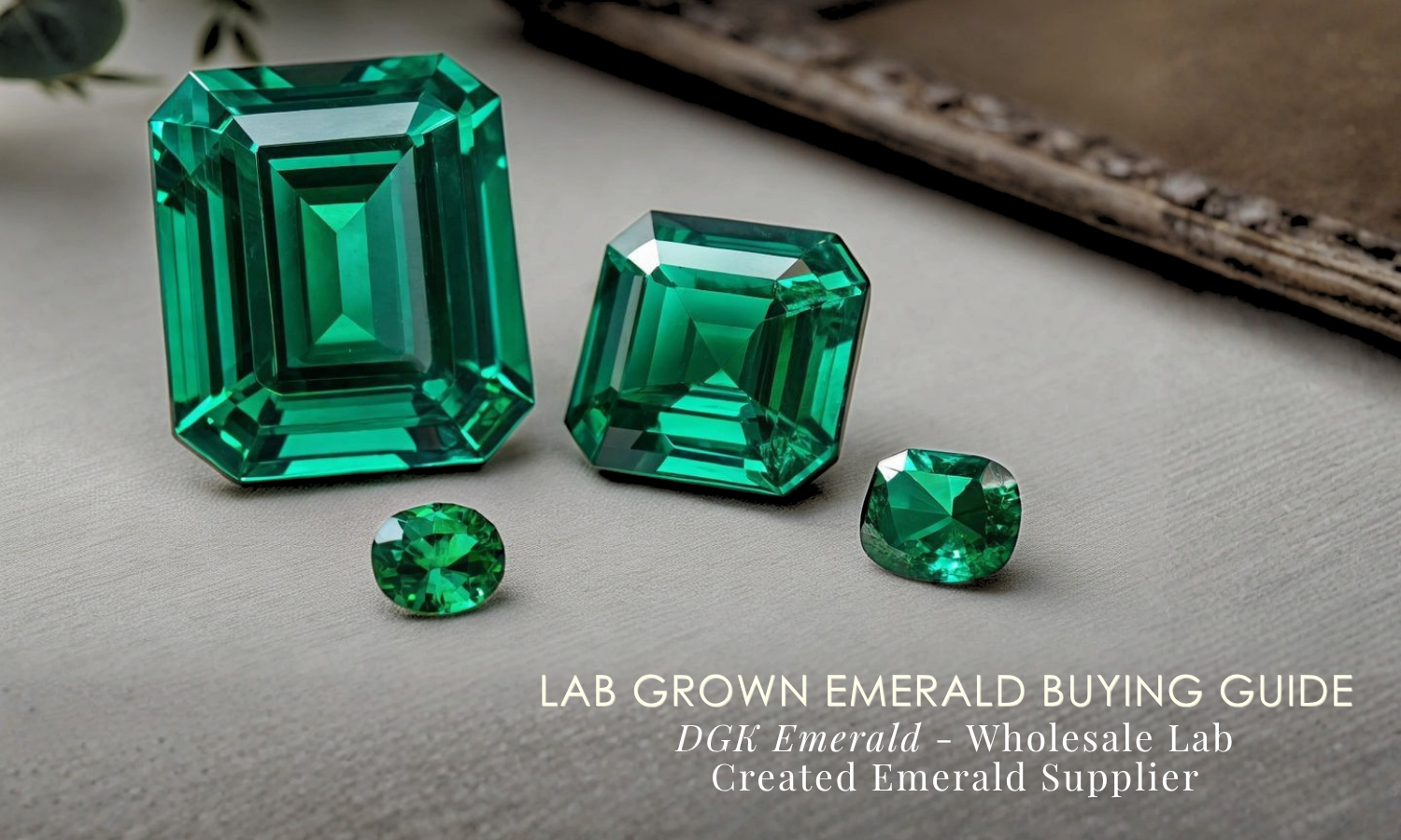 Lab Grown Emerald Buying Guide 2026 | DGK Emerald - Wholesale Lab Created Emerald Supplier