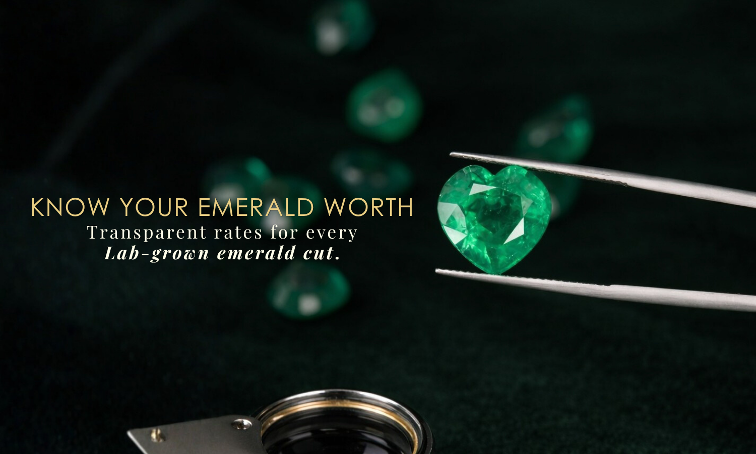 Lab Grown Emerald Price Per Carat — Transparent Wholesale Rates for All Cuts