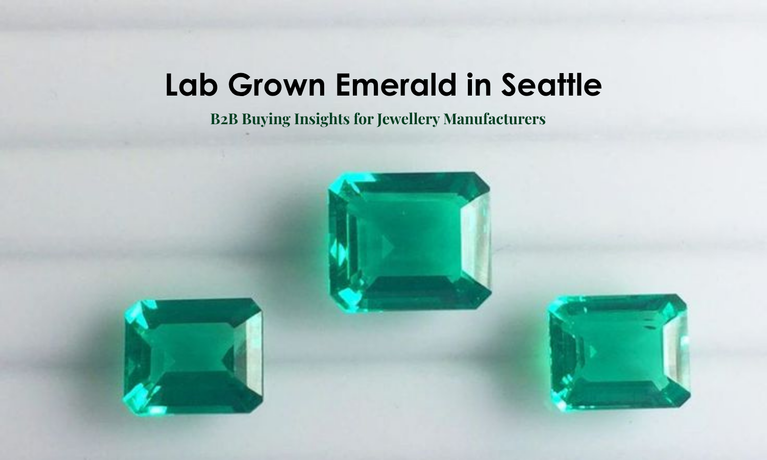 Lab Grown Emerald in Seattle