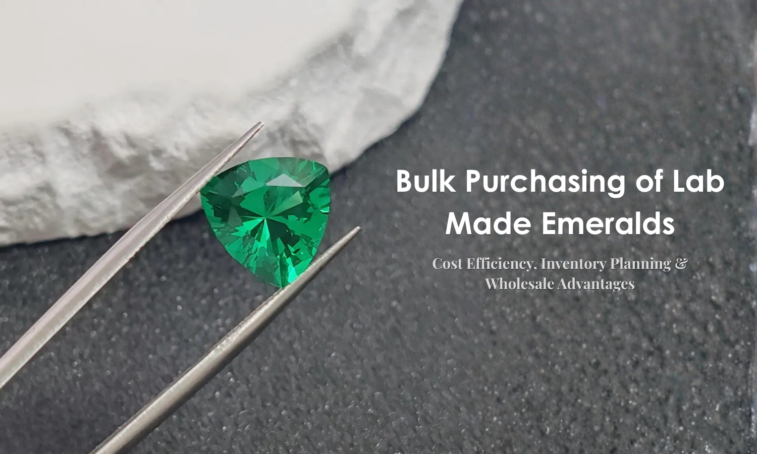 Bulk Lab Made Emeralds