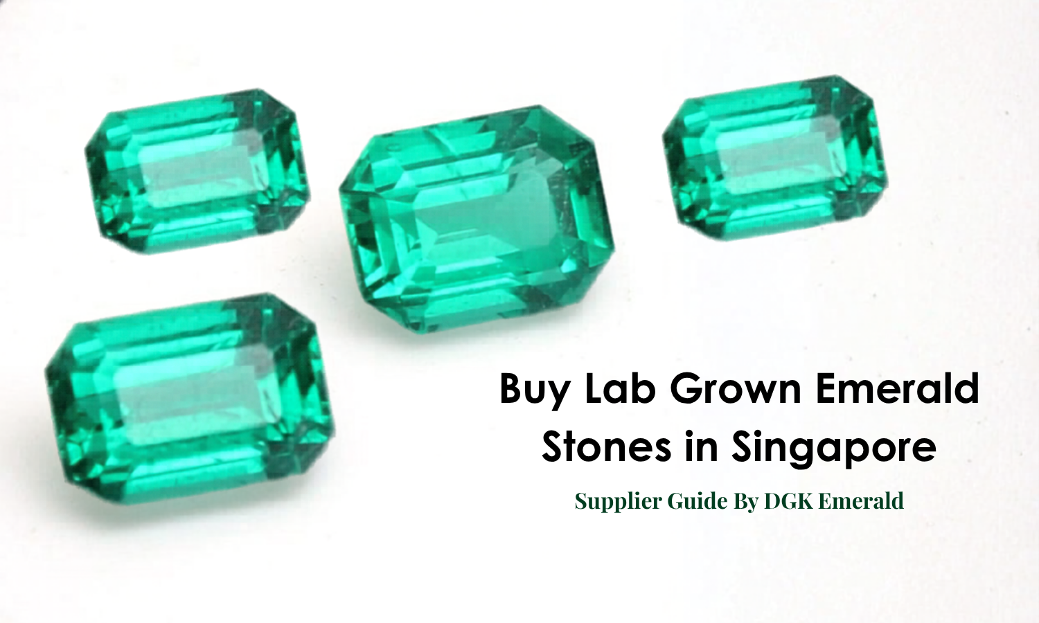 Lab Grown Emerald in Singapore