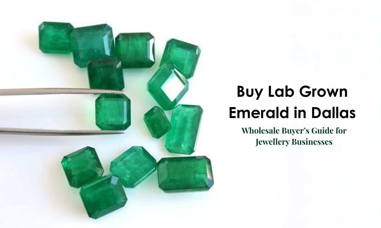 Lab Grown Emerald in Dallas
