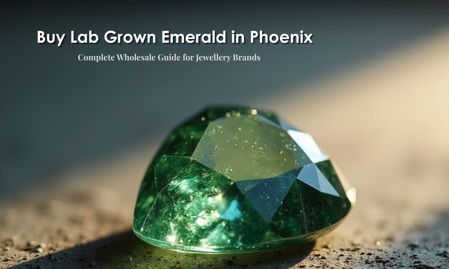 Lab Grown Emerald in Phoenix