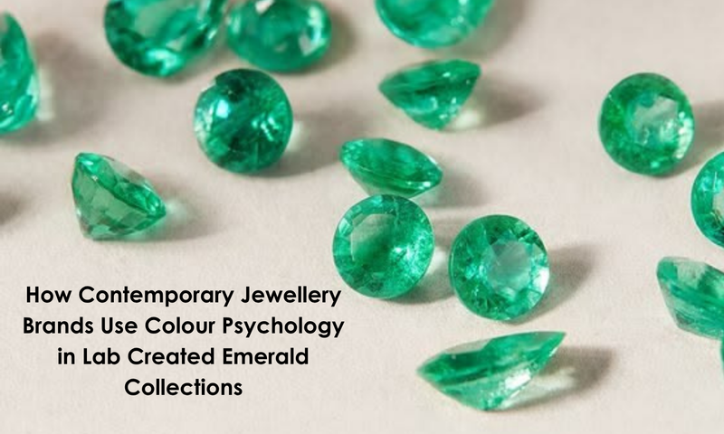How Contemporary Jewellery Brands Use Colour Psychology in Lab Created Emerald Collections | DGK Emerald