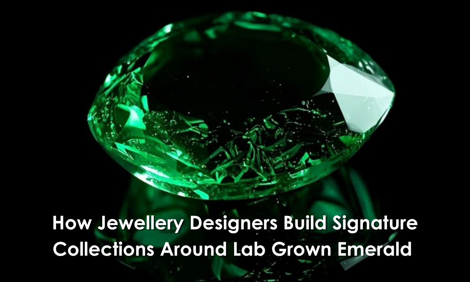 How Jewellery Designers Build Signature Collections Around Lab Grown Emerald | DGK Emerald