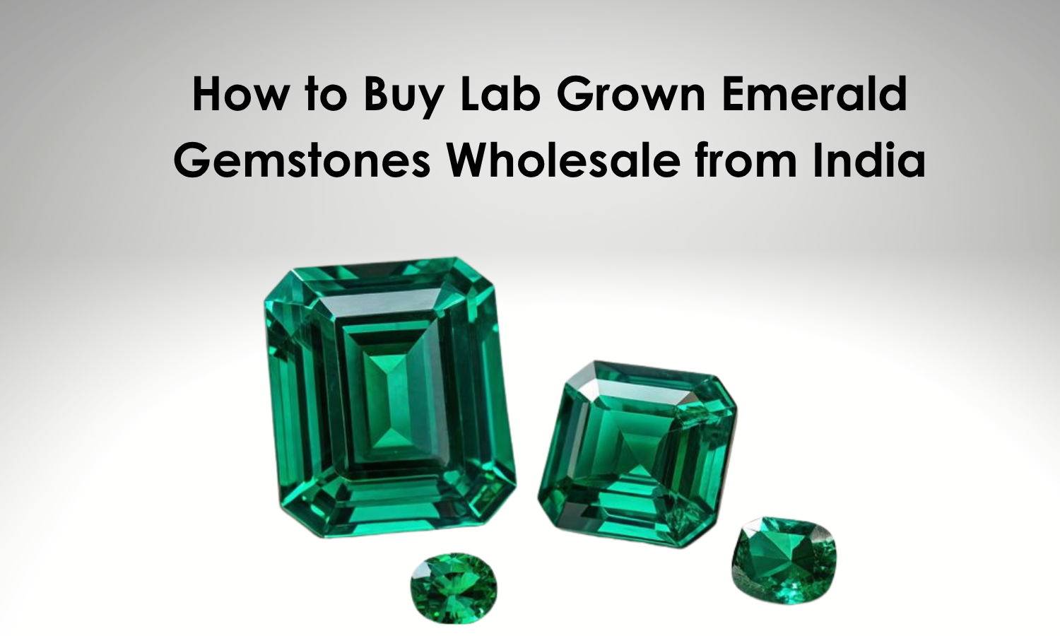 Buy Lab Grown Emerald from India