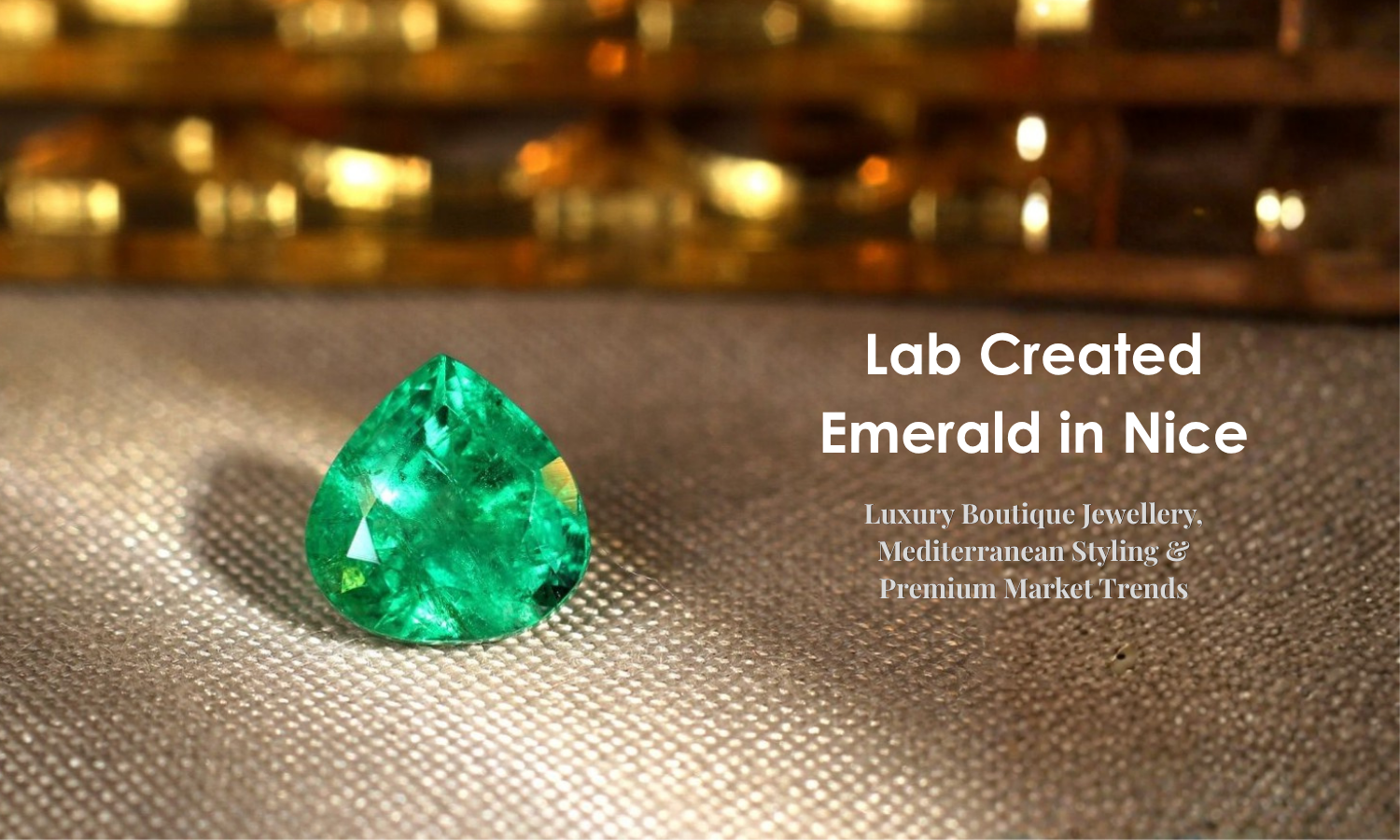 Lab Created Emerald in Nice