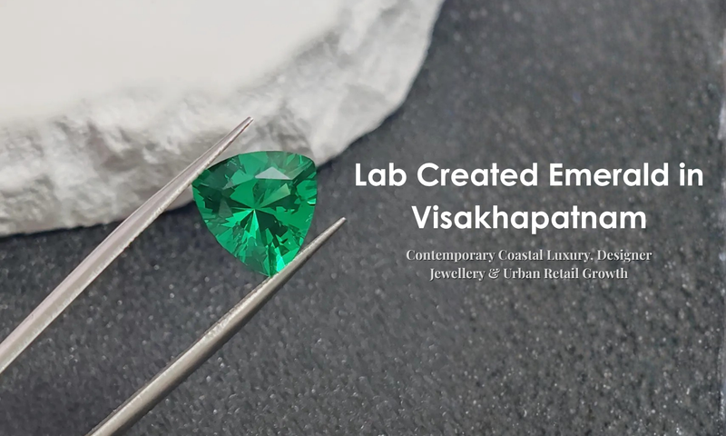 Lab Created Emerald in Visakhapatnam - Contemporary Coastal Luxury, Designer Jewellery & Urban Retail Growth | DGK Emerald