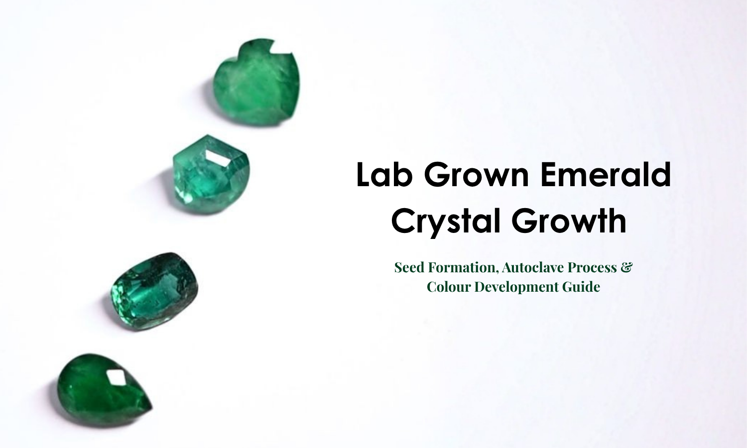 Lab Grown Emerald Crystal Growth