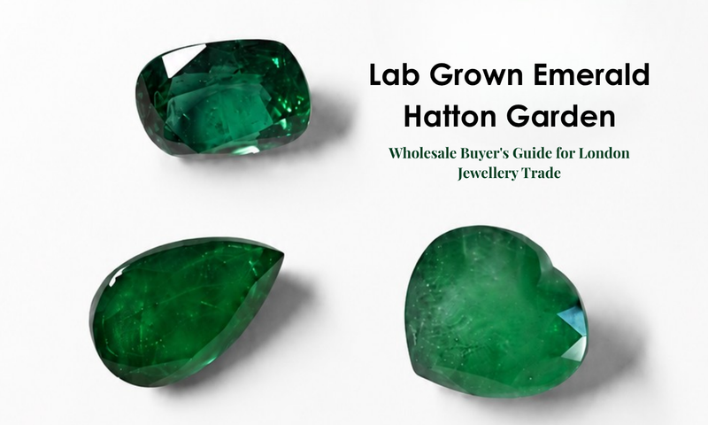 Lab Grown Emerald Hatton Garden: Wholesale Buyer's Guide for London Jewellery Trade by DGK Emerald