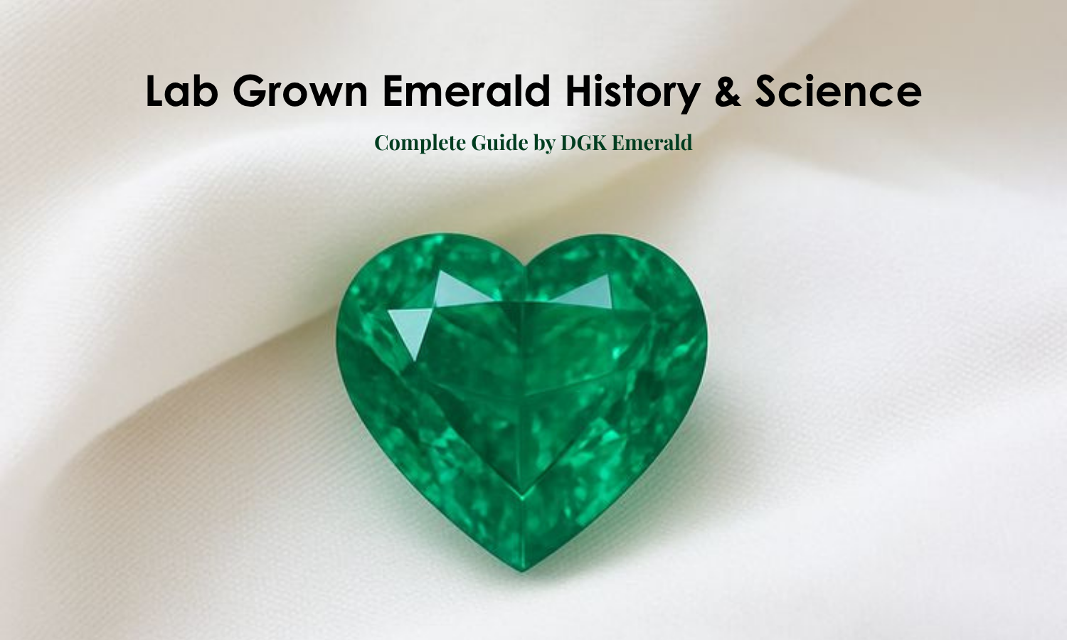 Lab Grown Emerald History & Science