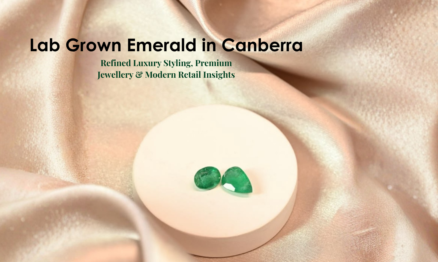 Lab Grown Emerald in Canberra