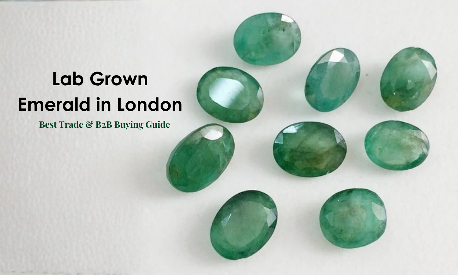 Lab Grown Emerald in London