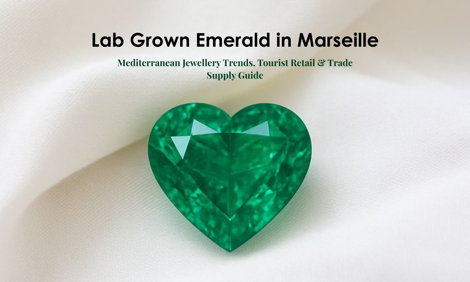 Lab Grown Emerald in Marseille