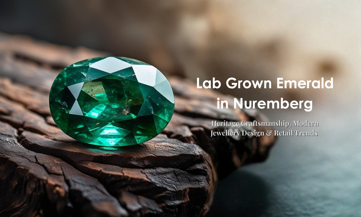 Lab Grown Emerald in Nuremberg – Heritage Craftsmanship, Modern Jewellery Design & Retail Trends | DGK Emerald