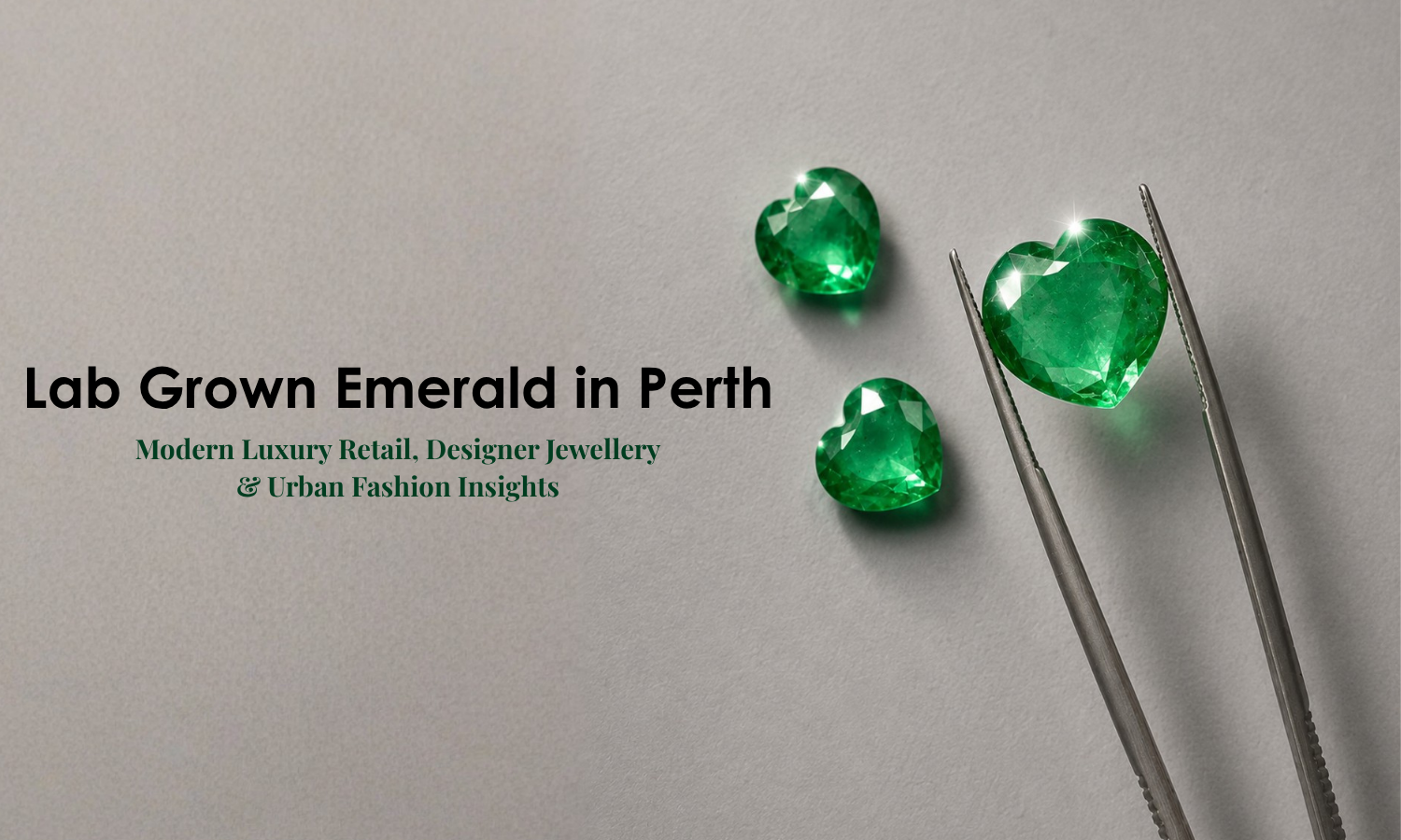 Lab Grown Emerald in Perth