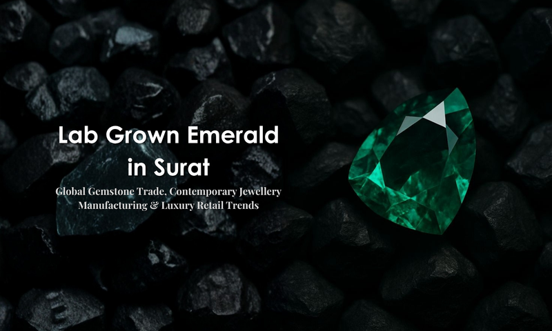 Lab Grown Emerald in Surat - Global Gemstone Trade, Contemporary Jewellery Manufacturing & Luxury Retail Trends | DGK Emerald