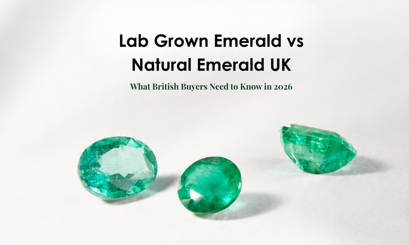 Lab Grown Emerald vs Natural Emerald UK: What British Buyers Need to Know in 2026 by DGK Emeralds