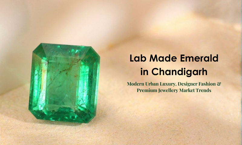 Lab Made Emerald in Chandigarh - Modern Urban Luxury, Designer Fashion & Premium Jewellery Market Trends | DGK Emerald