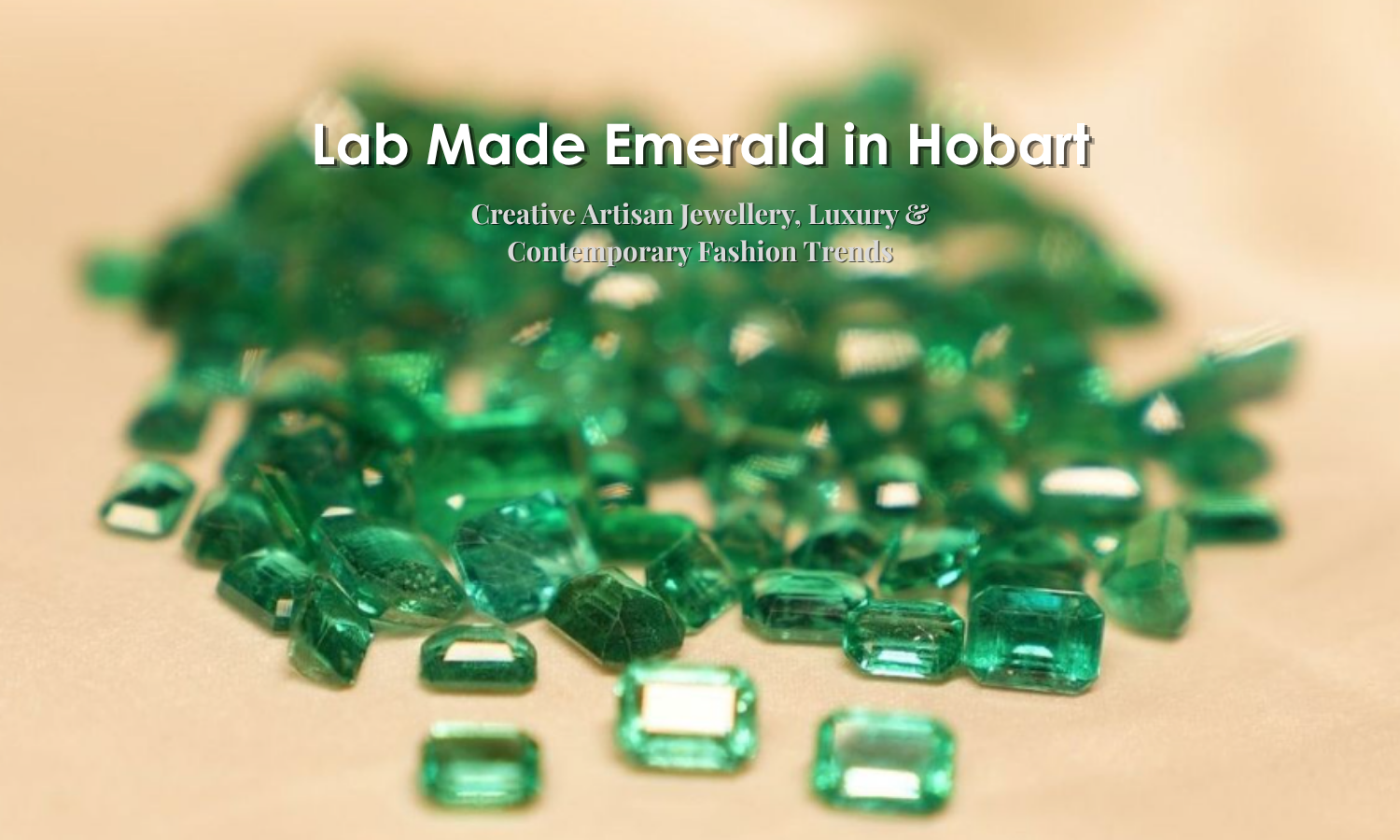 Lab Made Emerald in Hobart