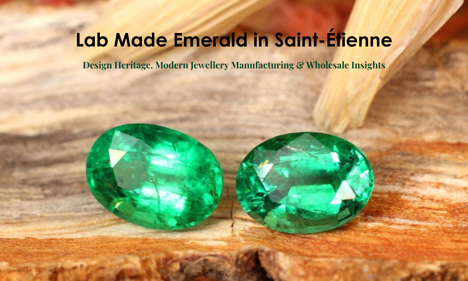 Lab Made Emerald in Saint-Étienne