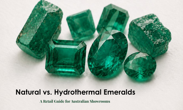 Natural vs. Hydrothermal Emeralds: A Retail Guide for Australian Showrooms by DGK Emerald