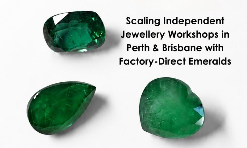 Scaling Independent Jewellery Workshops in Perth & Brisbane with Factory-Direct Emeralds | DGK Emerald