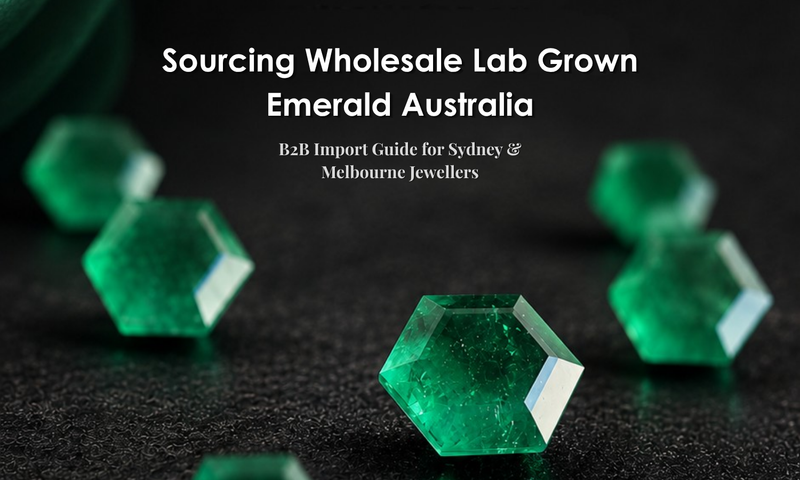 Sourcing Wholesale Lab Grown Emerald Australia: B2B Import Guide for Sydney & Melbourne Jewellers | DGK Emerald
