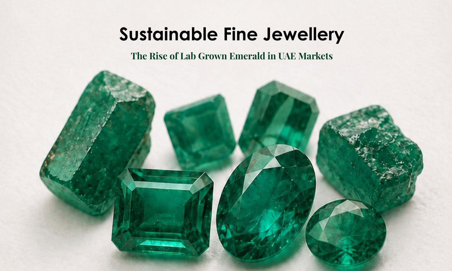 Sustainable Fine Jewellery: The Rise of Lab Grown Emerald in UAE Markets | DGK Emerald