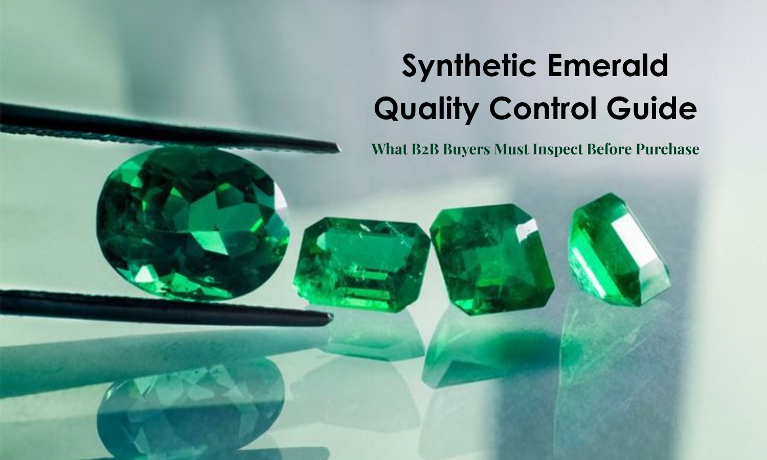 Synthetic Emerald Quality Control Guide