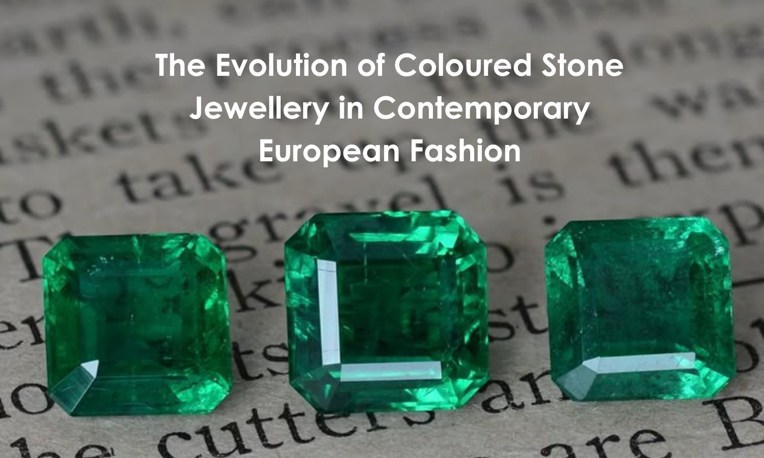Lab Grwon Emerald Stone