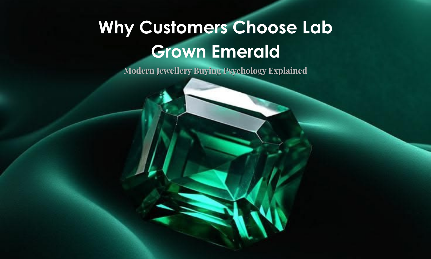 modern Lab Grown Emerald