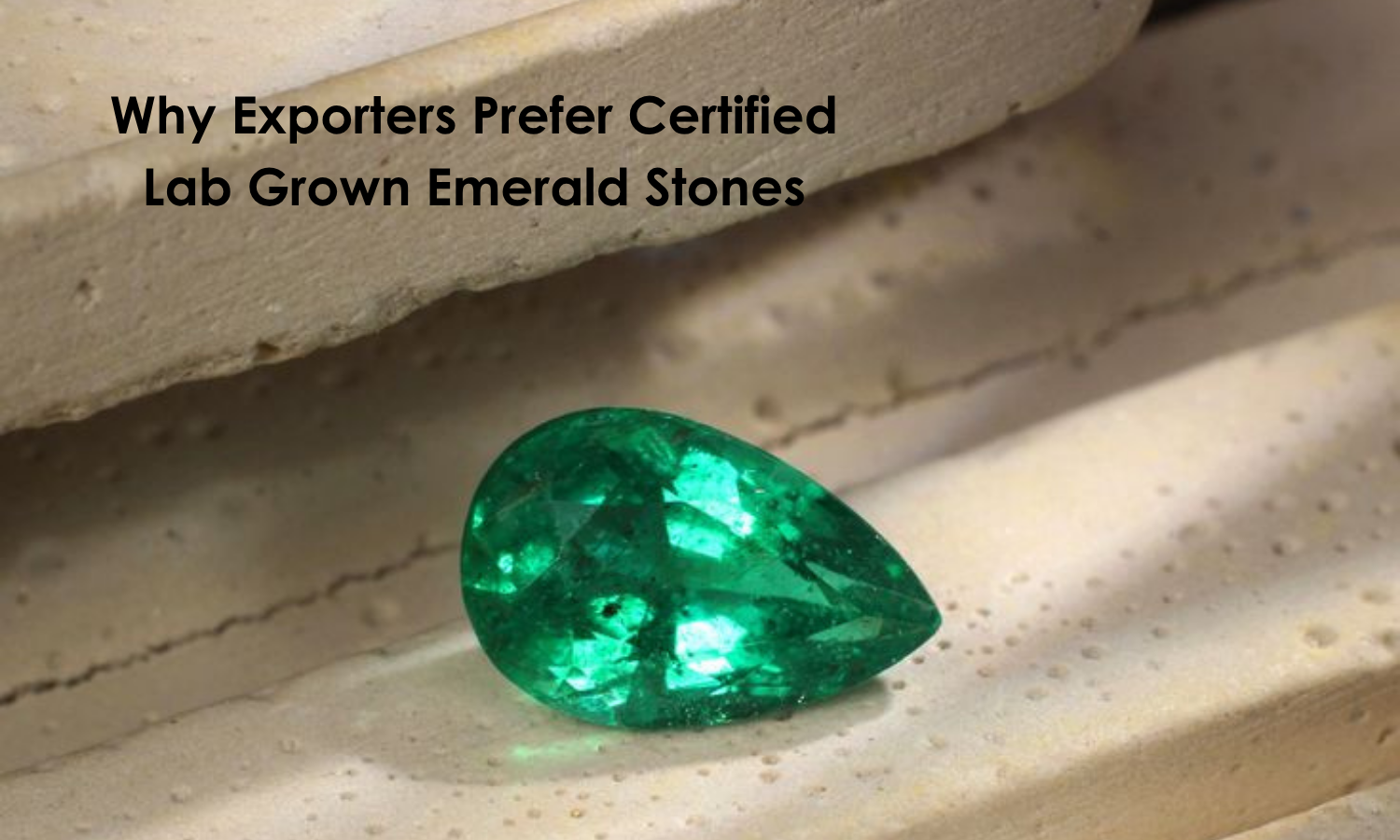 Why Exporters Prefer Certified Lab Grown Emerald Stones | DGK Emerald