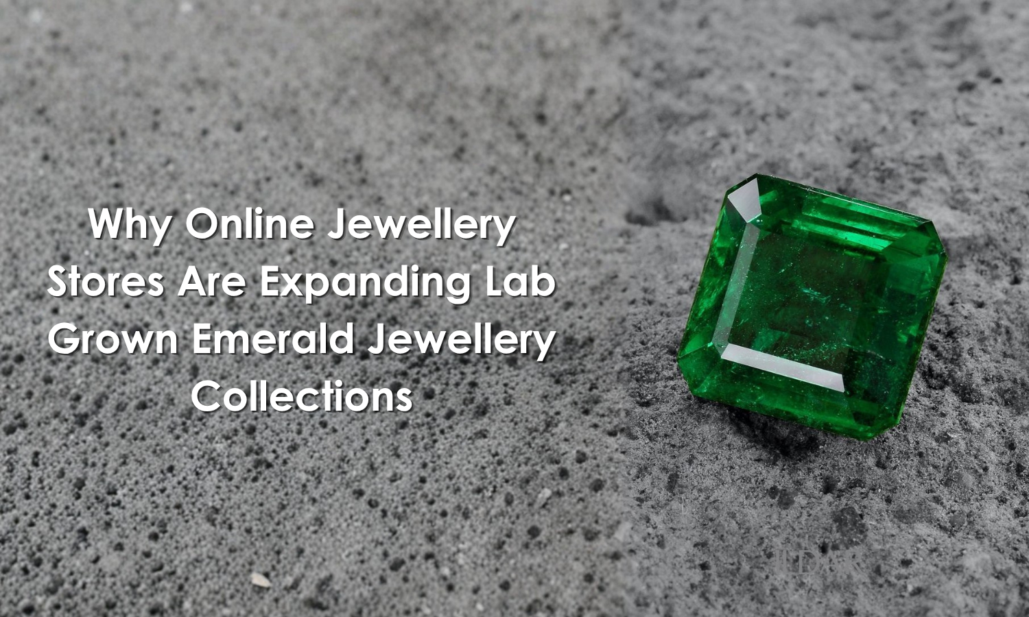Lab Grown Emerald Jewellery